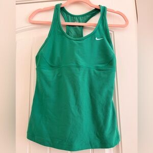 Nike Emerald Green Athletic Tank
